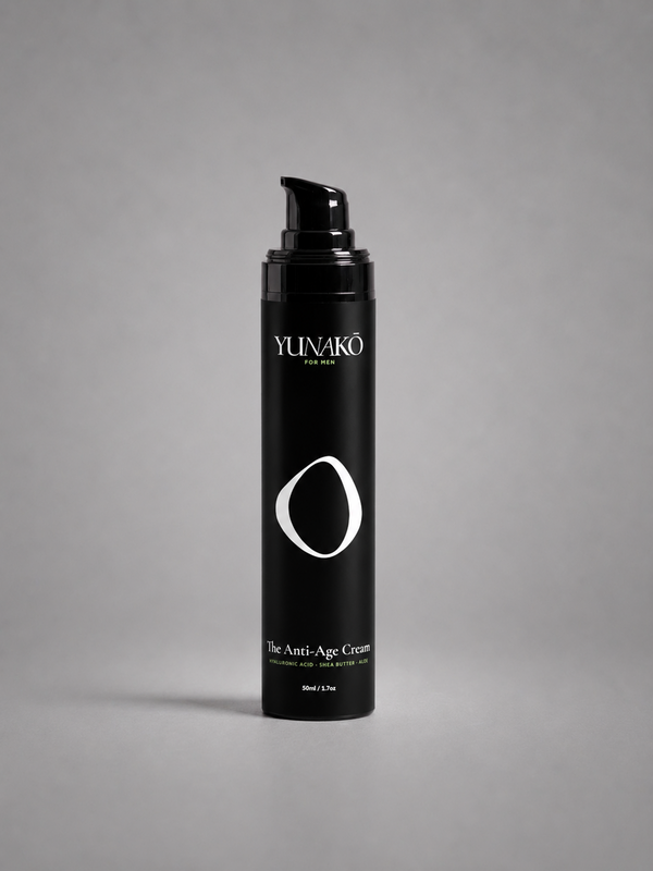 YUNAKO Anti-Age Cream on a grey background