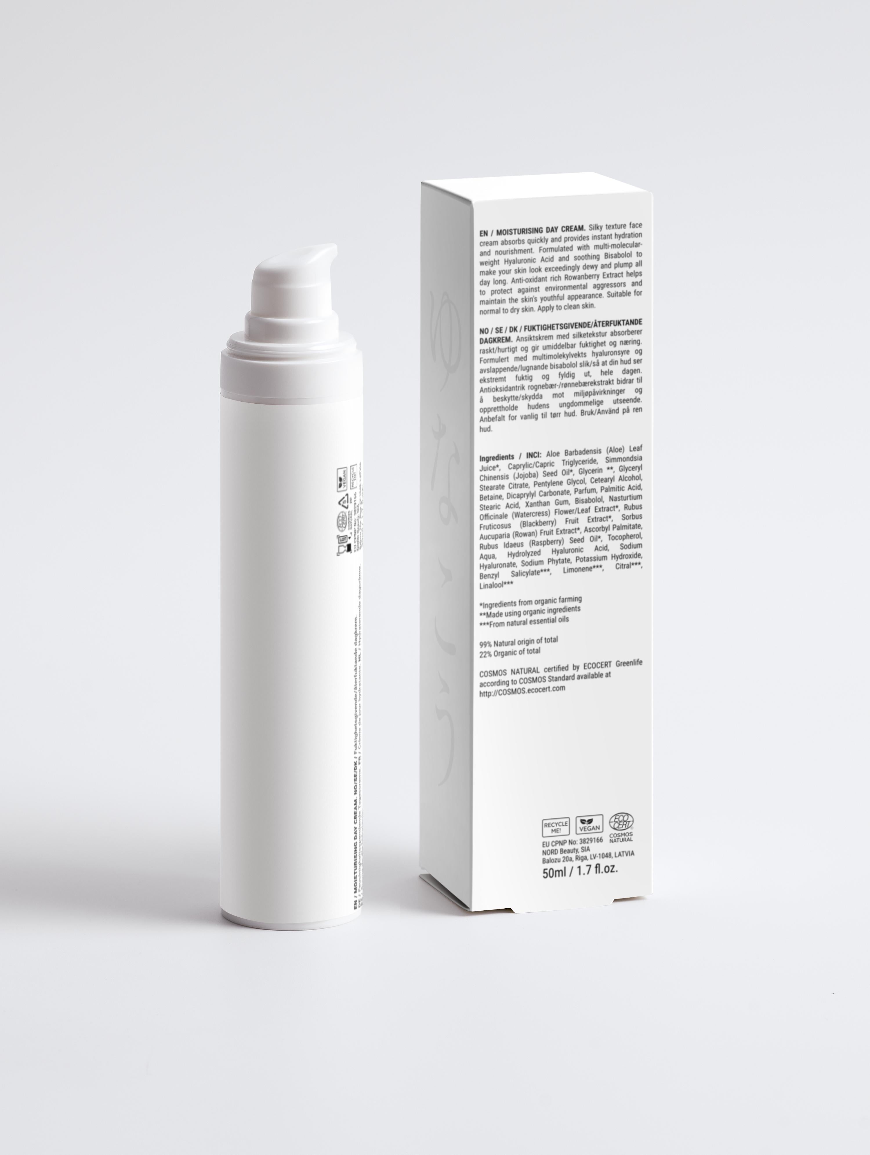 Moisturising Day Cream - Yunako Essentials (50ml)